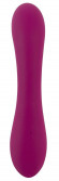 Лиловый вибратор с функцией расширения Inflatable Vibrator - 21,1 см.
