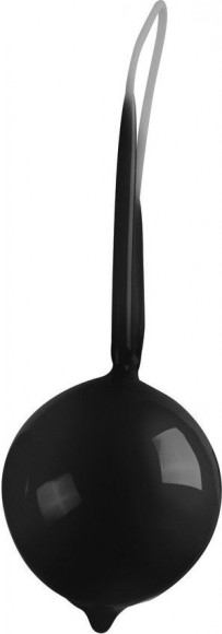 Чёрный вагинальный шарик Geisha Super Ball Чёрный вагинальный шарик Geisha Super Ball