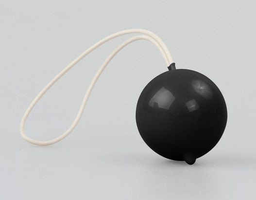 Чёрный вагинальный шарик Geisha Super Ball Чёрный вагинальный шарик Geisha Super Ball