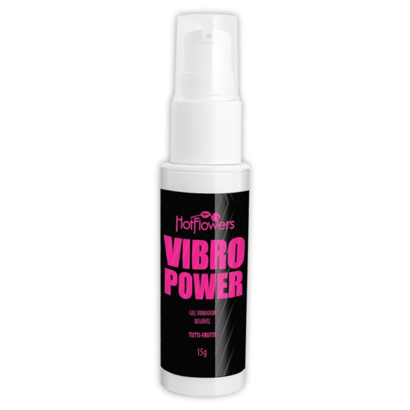 Жидкий вибратор Vibro Power со вкусом тутти-фрутти - 15 гр. Жидкий вибратор Vibro Power со вкусом тутти-фрутти - 15 гр.
