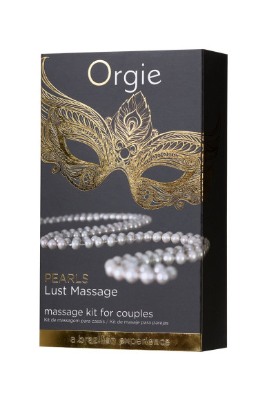 Набор для эротического массажа Orgie Pearl Lust Massage Набор для эротического массажа Orgie Pearl Lust Massage