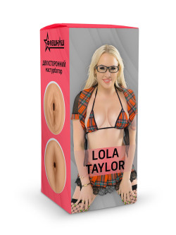 Двусторонний мастурбатор Lola Taylor - 22 см. Двусторонний мастурбатор Lola Taylor - 22 см.