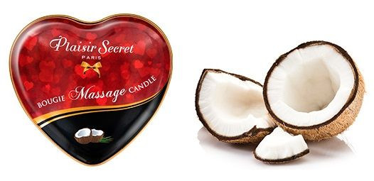 Массажная свеча с ароматом кокоса Bougie Massage Candle - 35 мл. Массажная свеча с ароматом кокоса Bougie Massage Candle - 35 мл.