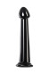 Черный фаллоимитатор Jelly Dildo M - 18 см. Черный фаллоимитатор Jelly Dildo M - 18 см.