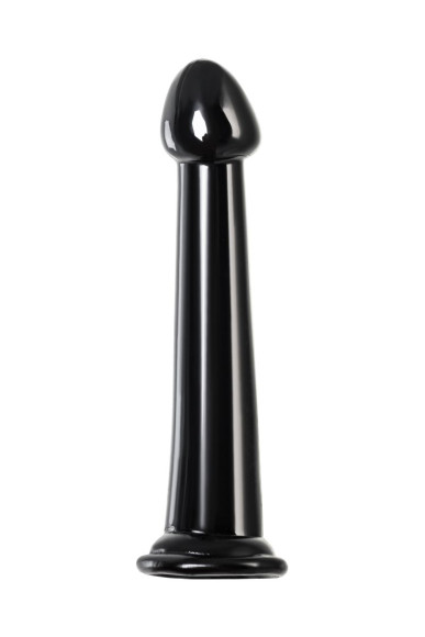 Черный фаллоимитатор Jelly Dildo M - 18 см. Черный фаллоимитатор Jelly Dildo M - 18 см.