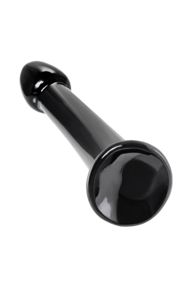 Черный фаллоимитатор Jelly Dildo M - 18 см. Черный фаллоимитатор Jelly Dildo M - 18 см.