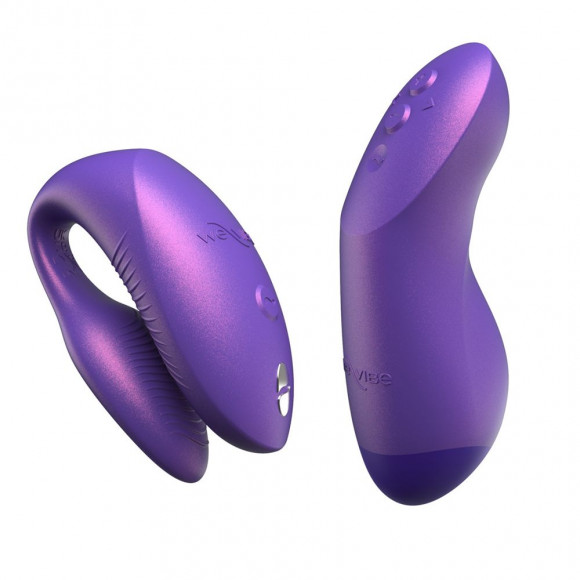 Фиолетовый вибратор для пар We-Vibe Chorus Pro Фиолетовый вибратор для пар We-Vibe Chorus Pro