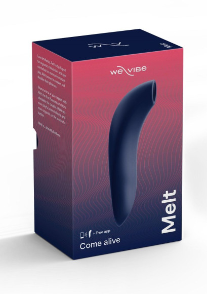 Синий вакуум-волновой стимулятор клитора We-Vibe Melt Синий вакуум-волновой стимулятор клитора We-Vibe Melt
