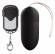 Чёрное перезаряжаемое виброяйцо с ДУ Rechargeable Vibrating Egg