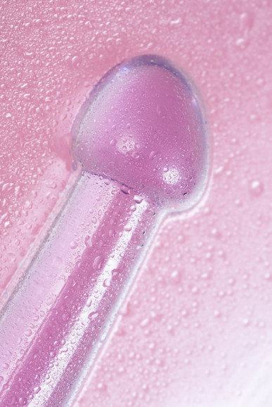 Фиолетовый фаллоимитатор Jelly Dildo M - 18 см. Фиолетовый фаллоимитатор Jelly Dildo M - 18 см.