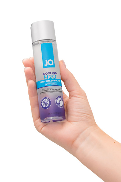 Охлаждающий лубрикант на водной основе JO Personal Lubricant H2O COOLING - 120 мл.