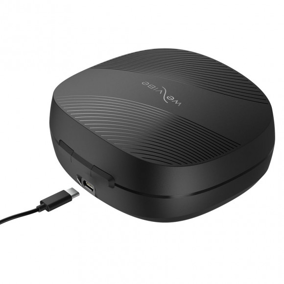 Черный вибратор для пар We-Vibe Chorus Pro