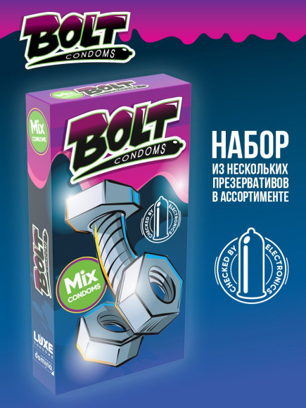 Набор презервативов Bolt Condoms Набор презервативов Bolt Condoms