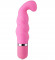 Розовый вибратор для G-массажа NEON EXTREME DREAM PINK - 11,4 см.