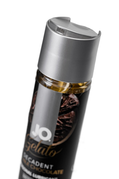 Лубрикант с ароматом шоколада JO GELATO DECADENT DOUBLE CHOCOLATE - 120 мл.