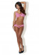 Ажурный лиф и трусики PETITE TENUE PINK