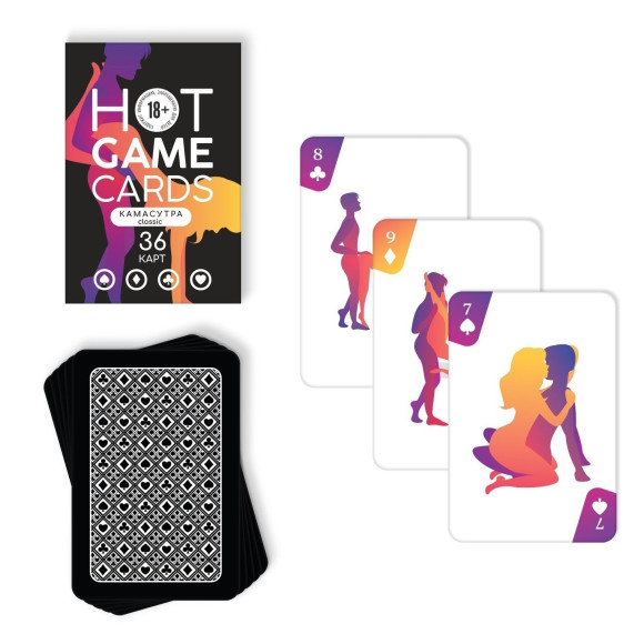 Игральные карты Hot Game Cards «Камасутра classic»