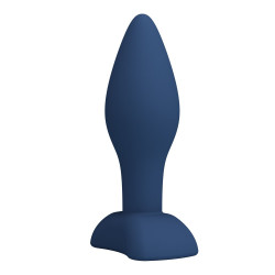 Синяя анальная пробка Bulb Plug - 12,1 см. Синяя анальная пробка Bulb Plug - 12,1 см.