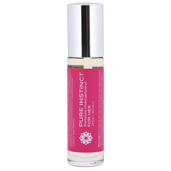 Женское ароматическое масло с феромонами Pure Instinct Pheromone Infused Essential Oil for Her - 10,2 мл. Женское ароматическое масло с феромонами Pure Instinct Pheromone Infused Essential Oil for Her - 10,2 мл.