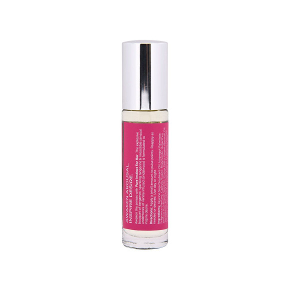 Женское ароматическое масло с феромонами Pure Instinct Pheromone Infused Essential Oil for Her - 10,2 мл. Женское ароматическое масло с феромонами Pure Instinct Pheromone Infused Essential Oil for Her - 10,2 мл.