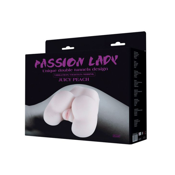 Вагина и анус с вибрацией Juicy Peach Вагина и анус с вибрацией Juicy Peach