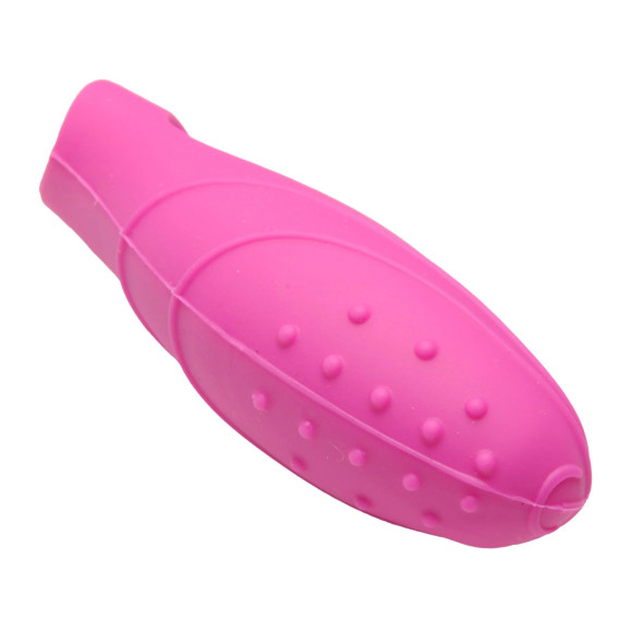 Розовая насадка на палец с вибрацией Bang Her Silicone G-Spot Finger Vibe Розовая насадка на палец с вибрацией Bang Her Silicone G-Spot Finger Vibe