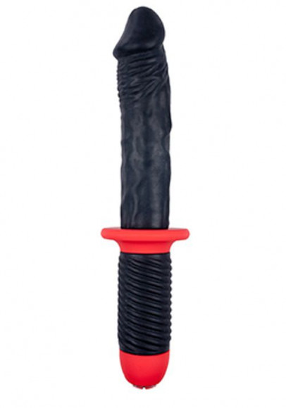 Двусторонний вибромассажёр MENZSTUFF BACK SWORD COCK - 30 см.