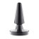 Черная анальная вибропробка Beginner Metal Plug - 11,2 см. Черная анальная вибропробка Beginner Metal Plug - 11,2 см.