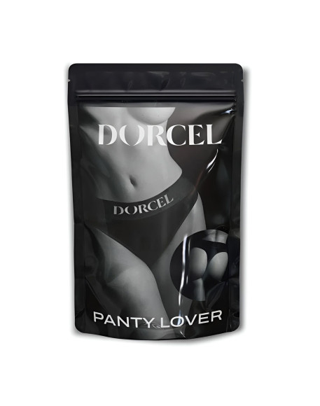 Черные трусики для ношения клиторального стимулятора Panty Lover - size XXL