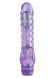 Фиолетовый вибратор с шишечками JUICY JEWELS - 16 см.
