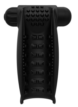 Черный вибромастурбатор Hand Vibe Черный вибромастурбатор Hand Vibe