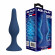 Синяя анальная пробка Slim Anal Plug L - 12,4 см. Синяя анальная пробка Slim Anal Plug L - 12,4 см.