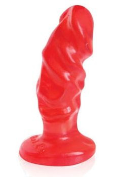 Красный анальный фаллоимитатор ANAL STIMULATOR - 12 см. Красный анальный фаллоимитатор ANAL STIMULATOR - 12 см.
