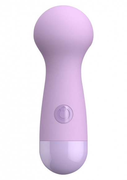 Сиреневый вибромассажер CARA SMALL WAND PURPLE - 14 см. Сиреневый вибромассажер CARA SMALL WAND PURPLE - 14 см.