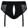 Черные трусики для насадок Diva Lingerie Harness - size L