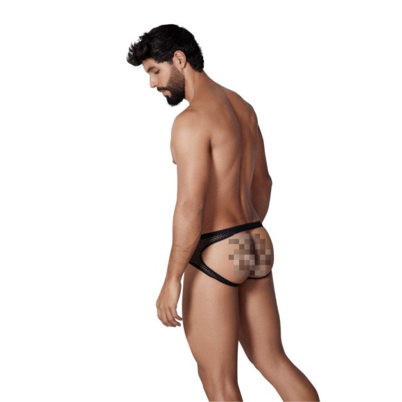 Черные трусы-джоки с ажурными вставками Urge Jockstrap Черные трусы-джоки с ажурными вставками Urge Jockstrap