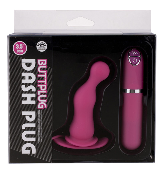 Розовая вибровтулка Dash Butt Plug With Mini Controller II - 9 см. Розовая вибровтулка Dash Butt Plug With Mini Controller II - 9 см.