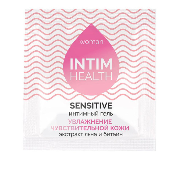 Саше интимного геля на водной основе Intim Health Sensitive - 3 гр. Саше интимного геля на водной основе Intim Health Sensitive - 3 гр.