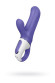 Фиолетовый вибратор Satisfyer Magic Bunny с клиторальным отростком - 17,6 см. Фиолетовый вибратор Satisfyer Magic Bunny с клиторальным отростком - 17,6 см.