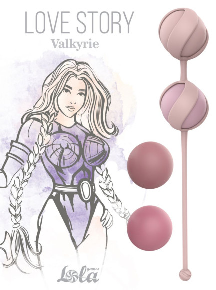 Набор из 4 розовых вагинальных шариков Valkyrie Набор из 4 розовых вагинальных шариков Valkyrie