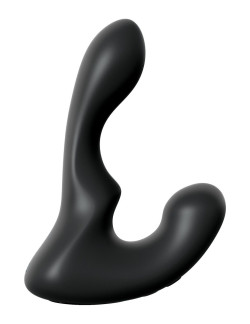 Черный анальный вибростимулятор P-Spot Milker - 14 см. Черный анальный вибростимулятор P-Spot Milker - 14 см.