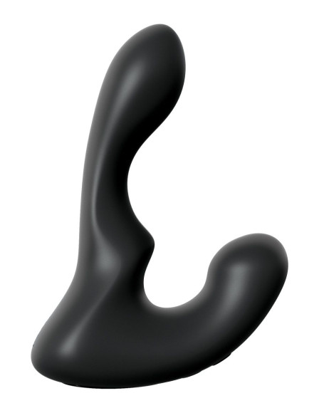 Черный анальный вибростимулятор P-Spot Milker - 14 см. Черный анальный вибростимулятор P-Spot Milker - 14 см.