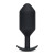 Черная пробка для ношения Snug Plug 7 - 18 см.