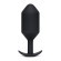 Черная пробка для ношения Snug Plug 7 - 18 см.