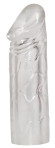 Удлиняющая насадка на пенис Mega Dick Sleeve Transparent Удлиняющая насадка на пенис Mega Dick Sleeve Transparent