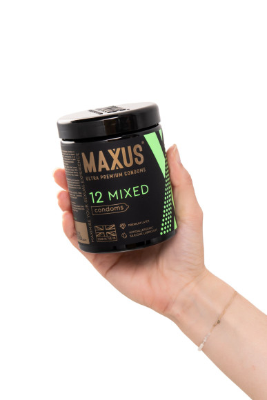 Презервативы MAXUS Mixed - 12 шт. Презервативы MAXUS Mixed - 12 шт.