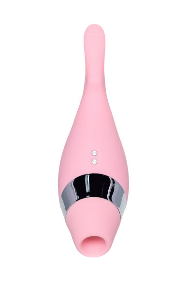 Розовый многофункциональный стимулятор Dahlia - 14 см. Розовый многофункциональный стимулятор Dahlia - 14 см.