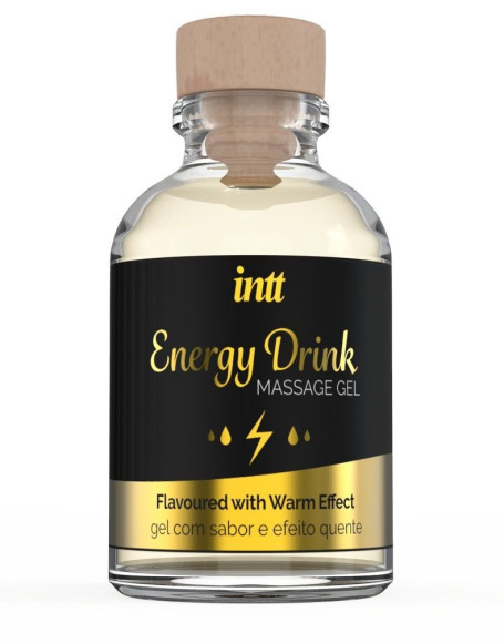 Массажный гель с согревающим эффектом Energy Drink - 30 мл. Массажный гель с согревающим эффектом Energy Drink - 30 мл.