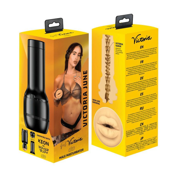Мастурбатор-ротик Kiiroo Feel Victoria Mouth Мастурбатор-ротик Kiiroo Feel Victoria Mouth