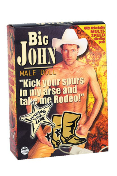 Надувная секс-кукла Big John с виброфаллосом Надувная секс-кукла Big John с виброфаллосом